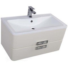 Тумба с раковиной Aquanet Паллада 90 слоновая кость 00175311 + 00174786