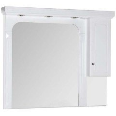 Зеркало-шкаф Aquanet Фредерика 140 белый 00171012