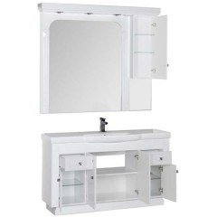 Комплект мебели Aquanet Фредерика 140 белый 00171456