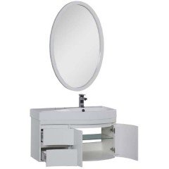 Комплект мебели Aquanet Сопрано 95 R белый 00169345