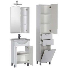 Комплект мебели Aquanet Асти 55 белый 00180317