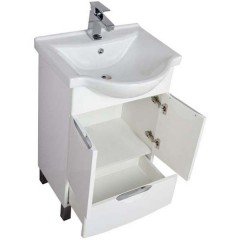 Комплект мебели Aquanet Асти 55 М белый 00180326