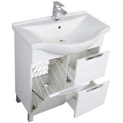 Комплект мебели Aquanet Асти 75 белый 00180321
