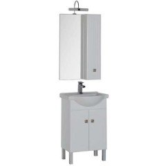 Зеркало-шкаф Aquanet Стайл 55 белый 00181511