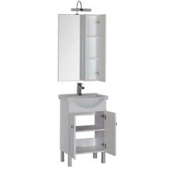 Зеркало-шкаф Aquanet Стайл 55 белый 00181511