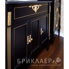 Комплект мебели Бриклаер Флоренция 85 чёрный