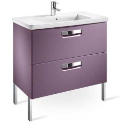 Тумба с раковиной Roca The Gap Unik 80 виноград