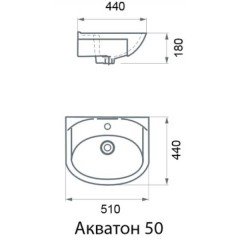 Комплект мебели Aqualife Design Иматра 50