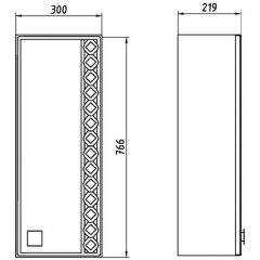 Шкаф ASB-Mebel Магнолия 30 подвесной