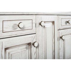 Комплект мебели ASB-Woodline Верона 85 бежевый массив ясеня