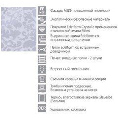 Пенал Edelform Edel 350 баклажан