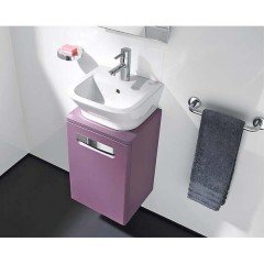 Тумба с раковиной Roca The Gap 45 фиолетовый ZRU9302743 + 7327477000