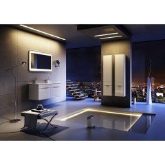 Комплект мебели Aqwella 5 stars Malaga 120 белый