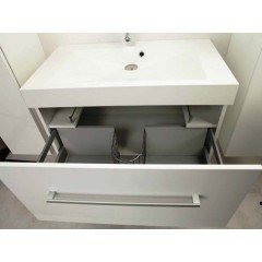 Тумба под раковину Акватон Мадрид 80М белый 1A126801MA010
