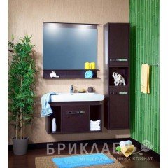 Комплект мебели Бриклаер Куба 90 венге