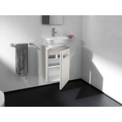 Тумба с раковиной Roca The Gap 45 бежевый ZRU9302693 + 7327477000