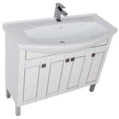 Комплект мебели Aquanet Честер 105 белый