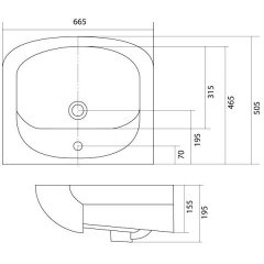 Комплект мебели Акватон Альтаир 65 R