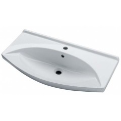Тумба с раковиной Aquanet Лагуна 105 белый 00175301 + 00175449