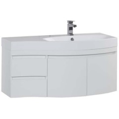 Тумба под раковину Aquanet Опера 115 R белый 00169654