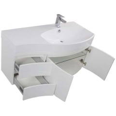 Тумба под раковину Aquanet Опера 115 R белый 00169654