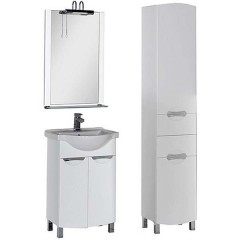 Зеркало Aquanet Асти 55 белый 00178271