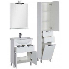 Комплект мебели Aquanet Асти 65 белый 00177794