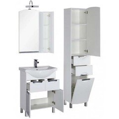 Комплект мебели Aquanet Асти 65 белый 00180319