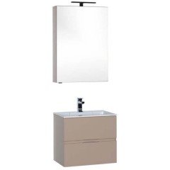 Зеркало-шкаф Aquanet Алвита 60 капучино 00183984