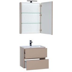 Комплект мебели Aquanet Алвита 60 капучино 00184574