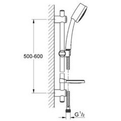 Душевая программа Grohe Bau Cosmopolitan 27350