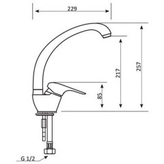 Смеситель для кухни Gro Welle Pfeffer Nord PFN771