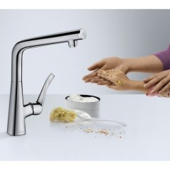 Смеситель для кухни Hansgrohe Metris Select 14883000