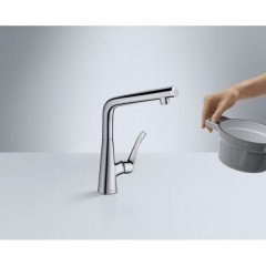 Смеситель для кухни Hansgrohe Metris Select 14883800