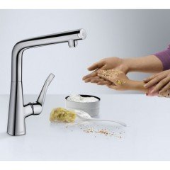 Смеситель для кухни Hansgrohe Metris Select 14883800