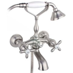Смеситель для ванны Timo Ritz 0144Y silver
