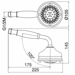 Ручной душ Migliore ML.RIC-33.111