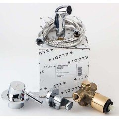 Смеситель для душа Kludi Bozz 389990576 с гигиеническим душем