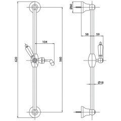 Душевая программа Caprigo Adria-Uno 02-060
