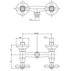Смеситель Caprigo Bristol 21-016