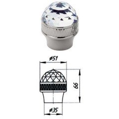 Смеситель для биде Migliore Axo Swarovski BN.AXO-644F