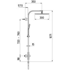 Душевая программа Nikles Pure Therm R