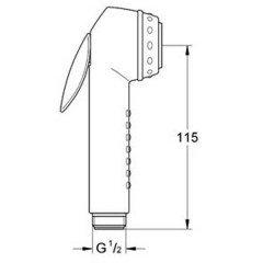 Гигиенический комплект Grohe Relexa 27512000