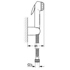 Гигиенический комплект Grohe Relexa 27812IK0