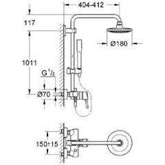 Душевая программа Grohe Concetto 23061001