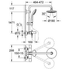 Душевая программа Grohe Euphoria 27475000