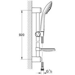 Душевая программа Grohe Euphoria 110 Massage 27226001