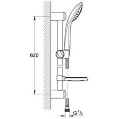 Душевая программа Grohe Euphoria 110 Mono 27266001