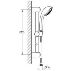 Душевая программа Grohe Relexa Massage 27210000