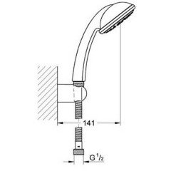 Душевая программа Grohe Tempesta 28469000